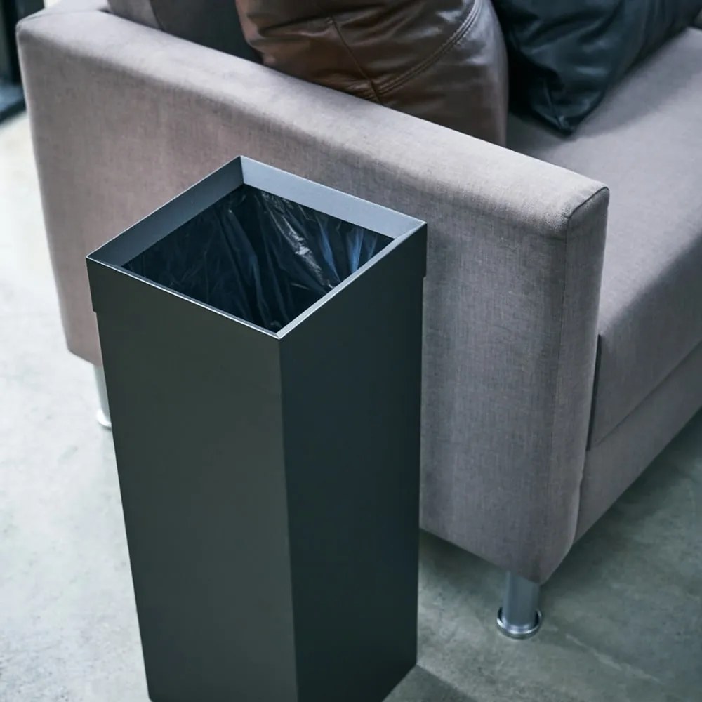 Черен метален контейнер за отпадъци 27 L Tall - YAMAZAKI