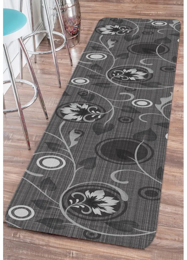 Сива пътека подходяща за пране 58x230 cm Rosie – Oyo Concept