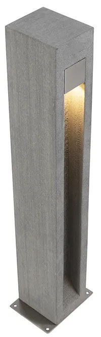 Модерна външна подова лампа базалт 70 см - Sneezy