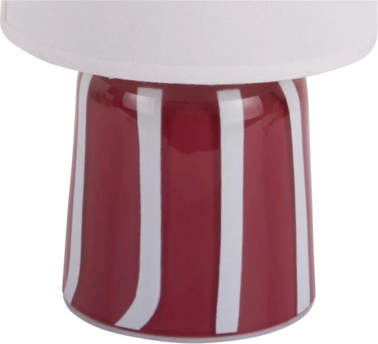 Червена метална LED настолна лампа (височина 20 cm) Verano LED – Leitmotiv