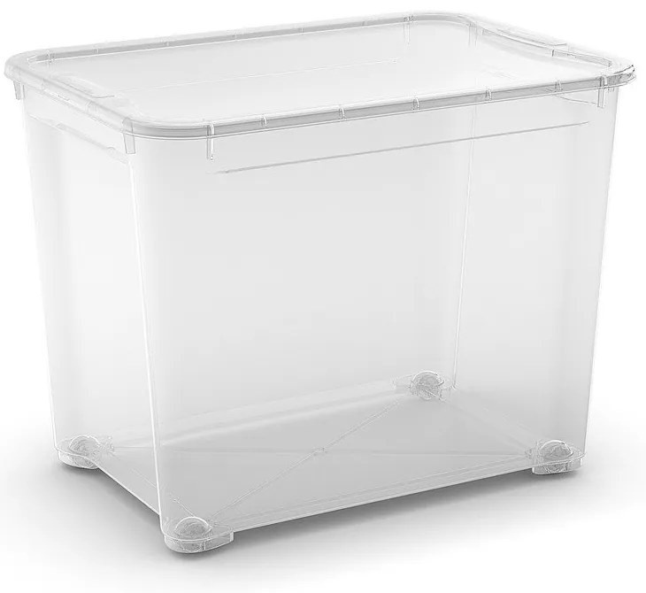Пластмасова кутия за съхранение с капак T box - Curver
