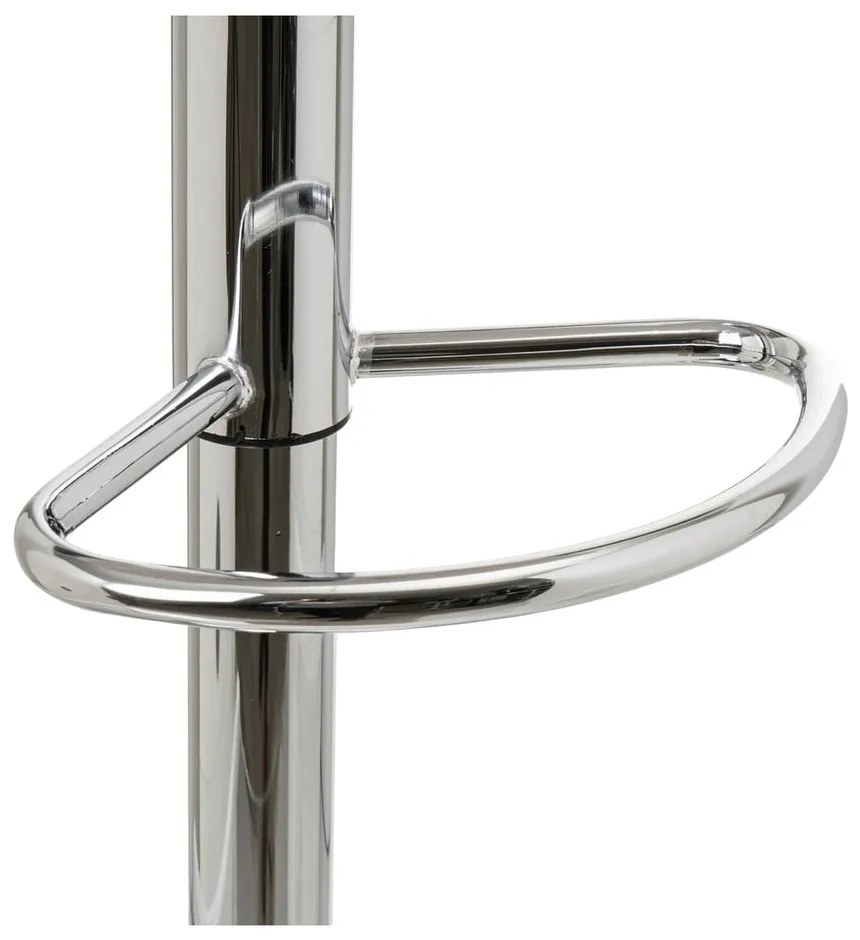 Бели тапицирани бар столове в комплект с регулируема височина 2 бр. (височина на седалката 63 cm) – Casa Selección