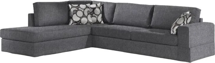 Ъгъл диван Must-Right-275φ 210β-Gray
