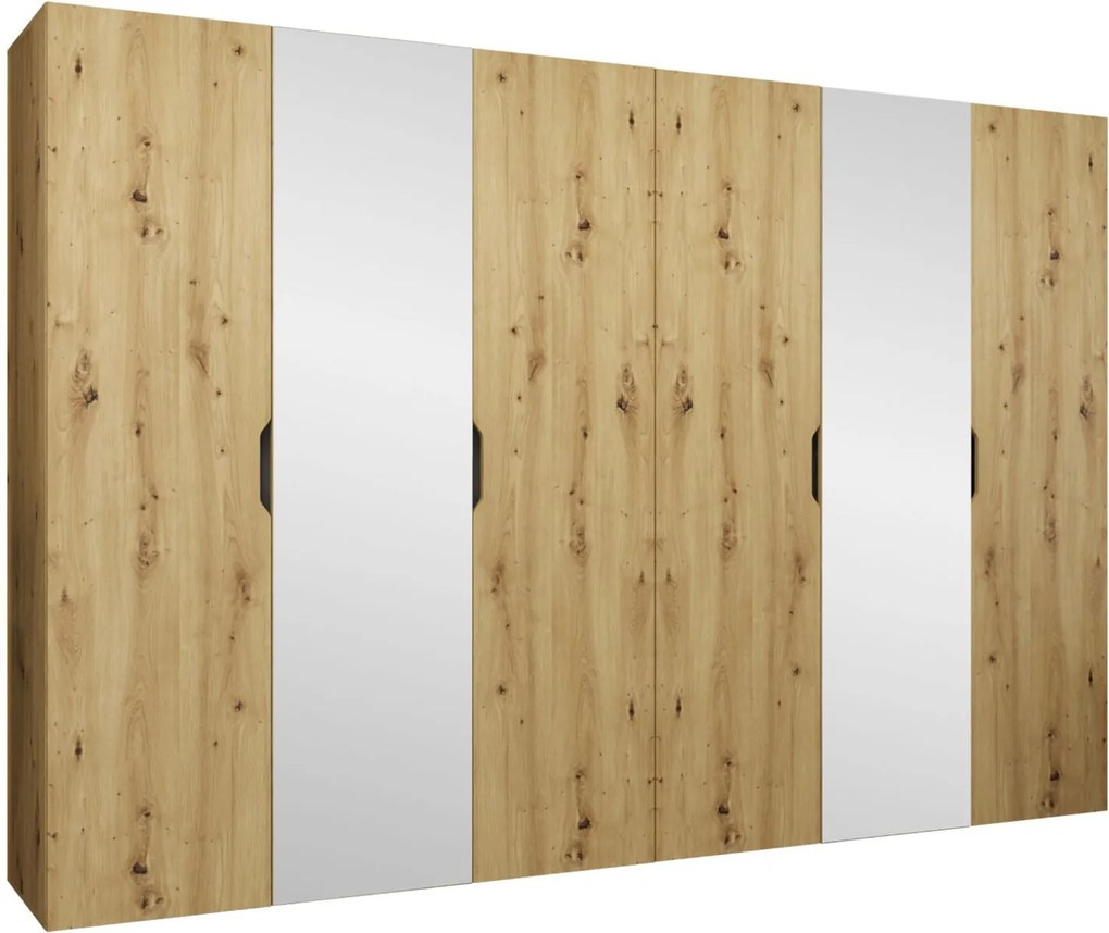 Гардероб Малага плюс шесткрилен-Артизан