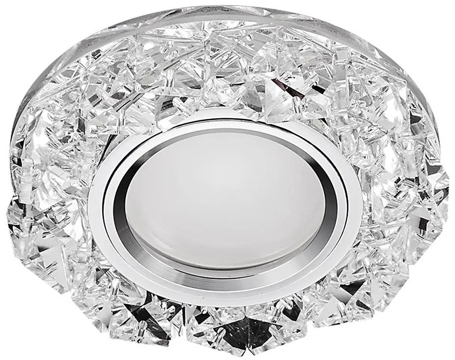 71094 - Вградено осветително тяло CRYSTAL FIX 1xGU10/50W+LED/3W