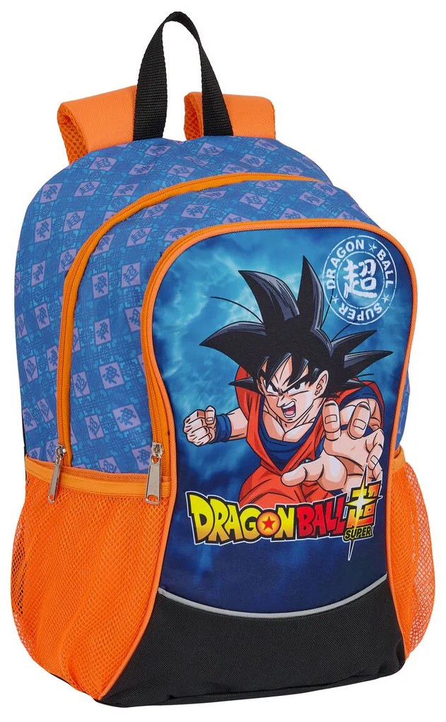 Училищна чанта Dragon Ball Син Оранжев 30 x 40 x 15 cm