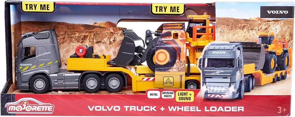 Majorette - Камион Volvo Челен товарач 213726000