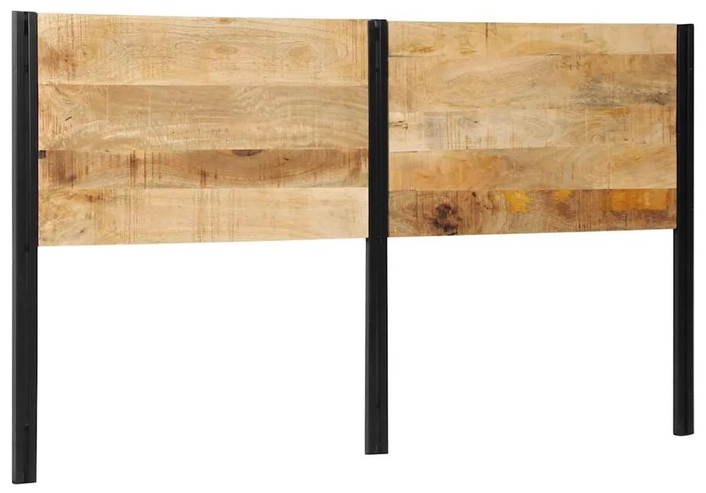 4017555 vidaXL табла за глава 180 cm от масивно дърво манго и желязо