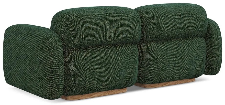 Тъмнозелен модулен диван 190 cm Ailani – Makamii