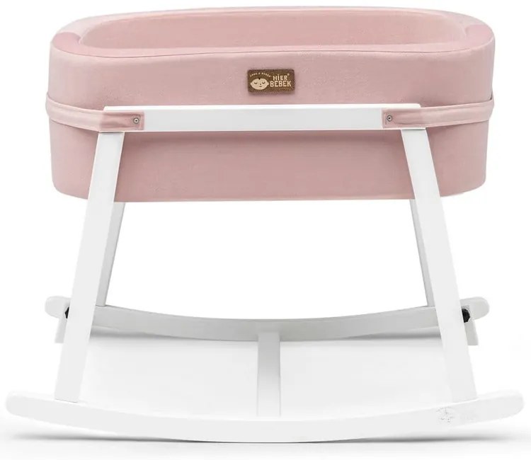 Бяла/розова люлка Hier - Kalune Design