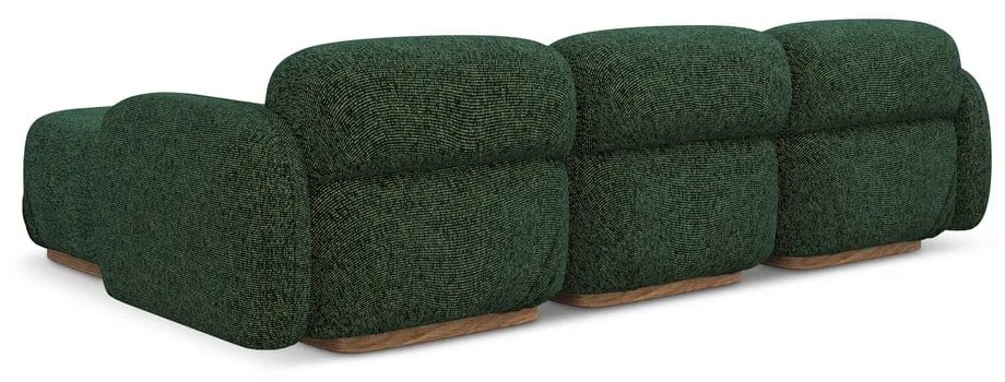 Тъмнозелен модулен ъглов диван (променлив) Ailani – Makamii
