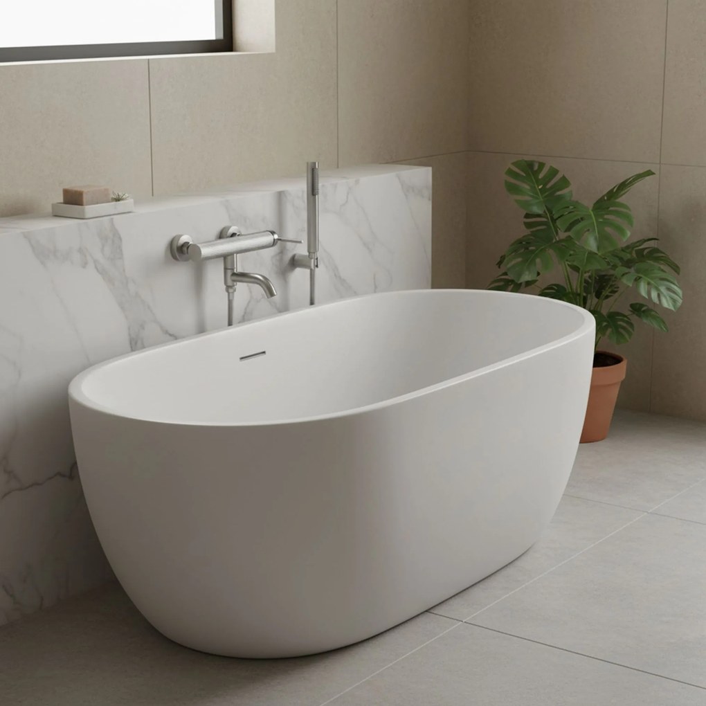 Смесител за вана Rea Argon Brush Nickel