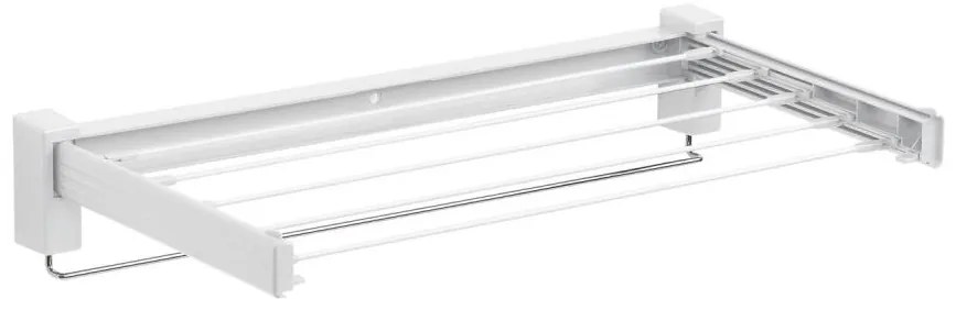 WENKO 3770013100 - Сушилник за пране BUTTERFLY 70x13,5 cm сребрист/бял