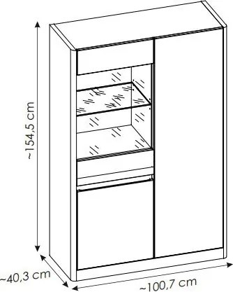 Витрина Calma Mini