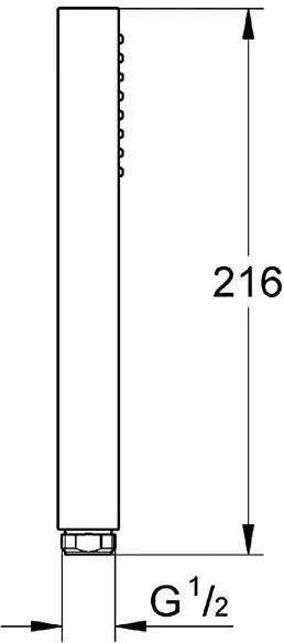 Ръчен душ Grohe Eurocube