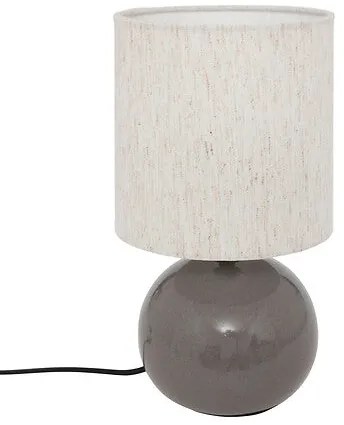 Нощна лампа atmosphera Gaia, 28 cm, Керамика - Кафяв