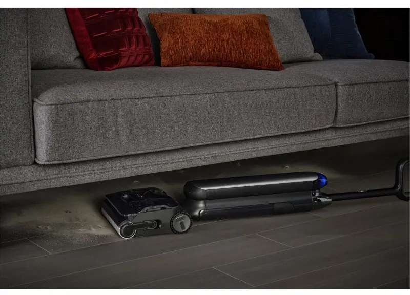 Вертикална прахосмукачка Tineco Floor One S9 Artist Premium, 230W, 22000 Pa, Сухо/Мокро, 0.75 л мръсна/1 л чиста, Автономия 50 мин, iLoop сензор, Сив