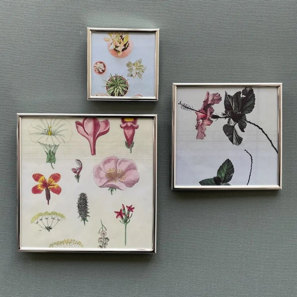 Метална стояща/висяща рамка в сребристо 16x16 cm Sweet Memory – Zilverstad