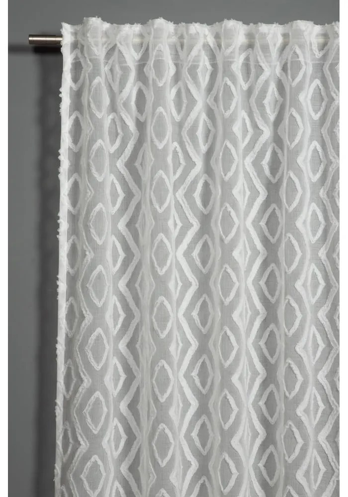 Бяла завеса 140x245 cm Diamant Scherli – Sehlbach