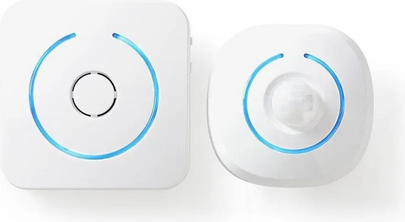 Nedis ALRMMW20WT - Аларма с безжичен сензор за движение 6xAA бяла