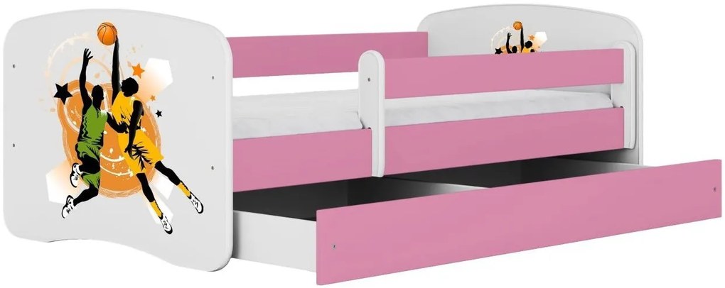 Детско легло Babydreams Cartoon-Roz-140 x 70-Basketball