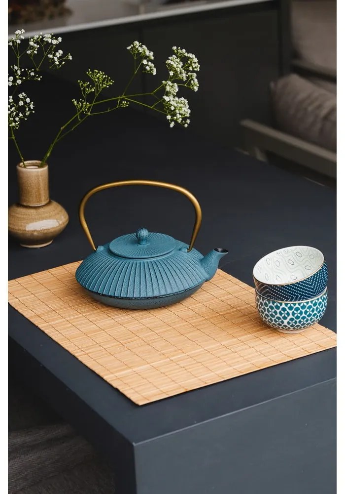 Син чугунен чайник 1,1 l Linhai – Bredemeijer