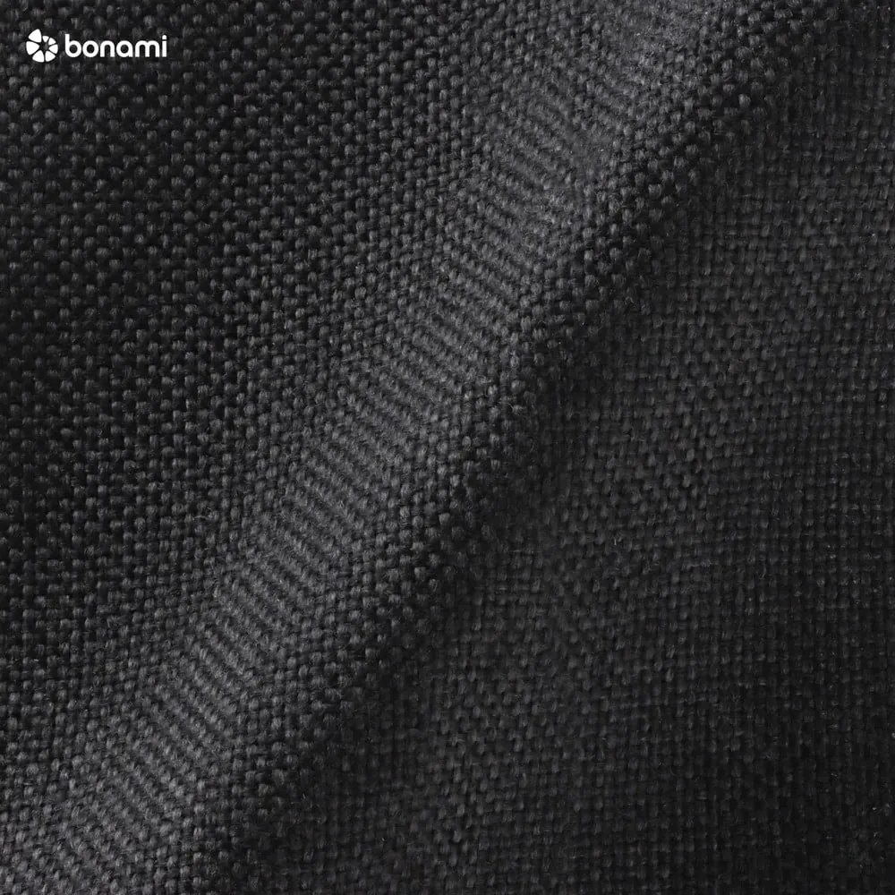 Черно боксспринг легло с място за съхранение 200x200 cm Ruby – Maison de Rêve