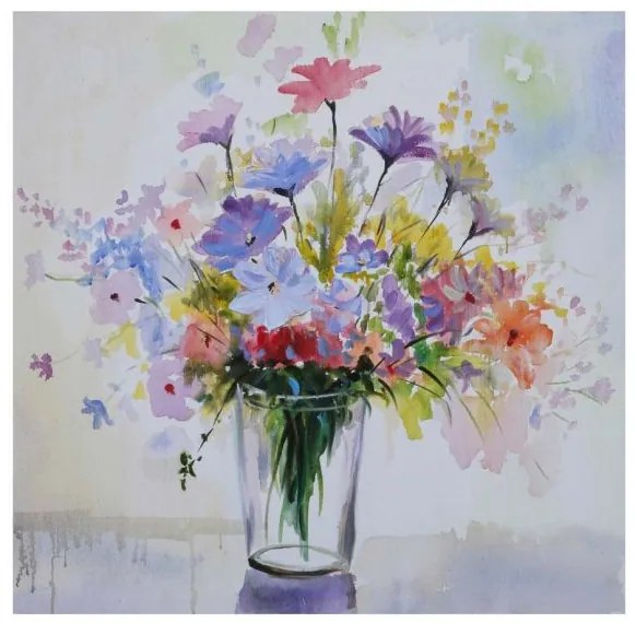 BLUMENVASE КАРТИНА 85/85 СМ MONEE 48258020568