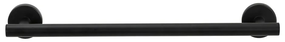 Матово черно стенна поставка за кърпи от неръждаема стомана Bosio – Wenko