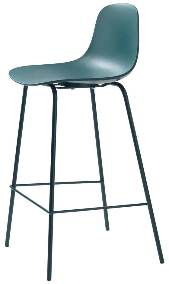 Пластмасов бар стол в цвят бензин 92,5 cm Whitby - Unique Furniture