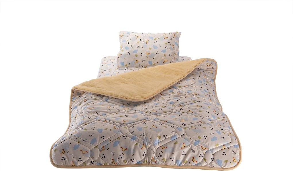 Детска многослойна мерино завивка Merino Clima Sleepy Sheep
