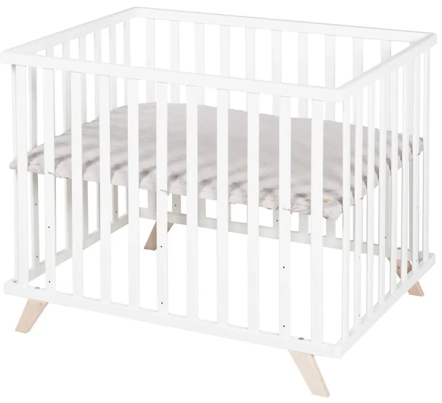 Бели кошари от букова дървесина 75x100 cm Lil Planet - Roba