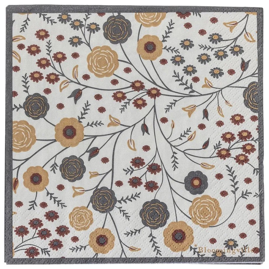 Хартиени салфетки в комплект 20 бр. 33x33 cm Eydis – Bloomingville