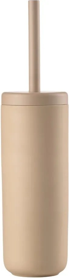 Бежова глинена четка за тоалетна Ume – Zone