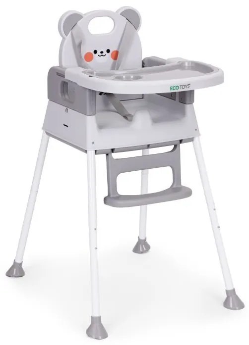 Детски стол за хранене - многофункционален стол за хранене Panda