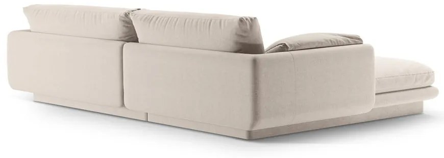 Бежов ъглов диван (десен ъгъл) Torino – Micadoni Home