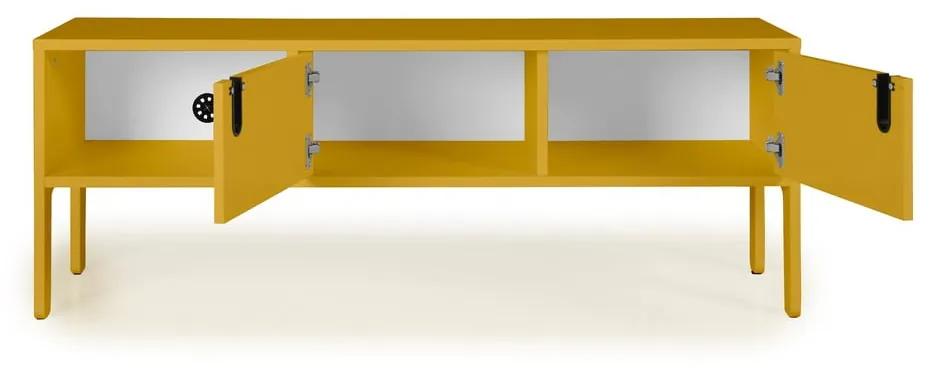 Жълт скрин за телевизор , ширина 137 cm Uno - Tenzo