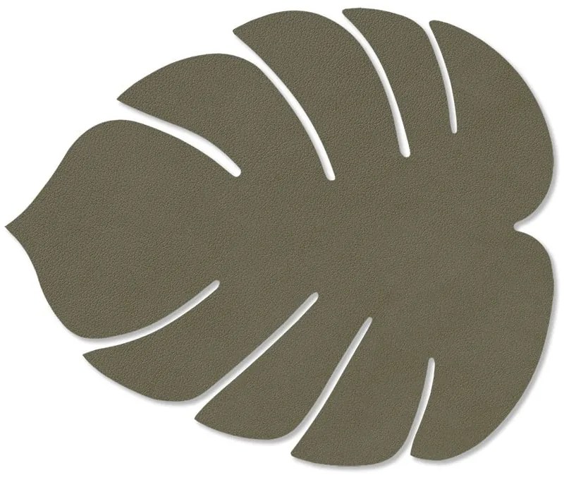 Подложка за хранене от еко кожа 22x26 cm Monstera Leaf Nupo – LIND DNA