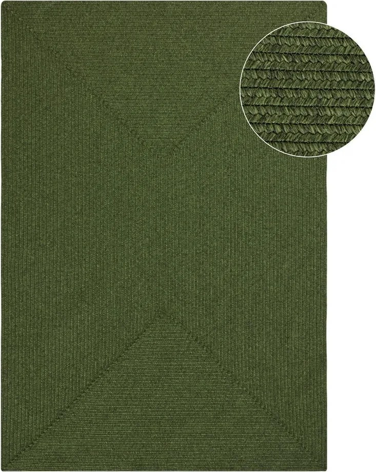 Зелен външен килим 150x80 cm - NORTHRUGS