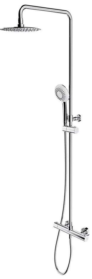 OMNIRES Y1244X/6CR - Душ комплект с термостатен смесител Y хром лъскав