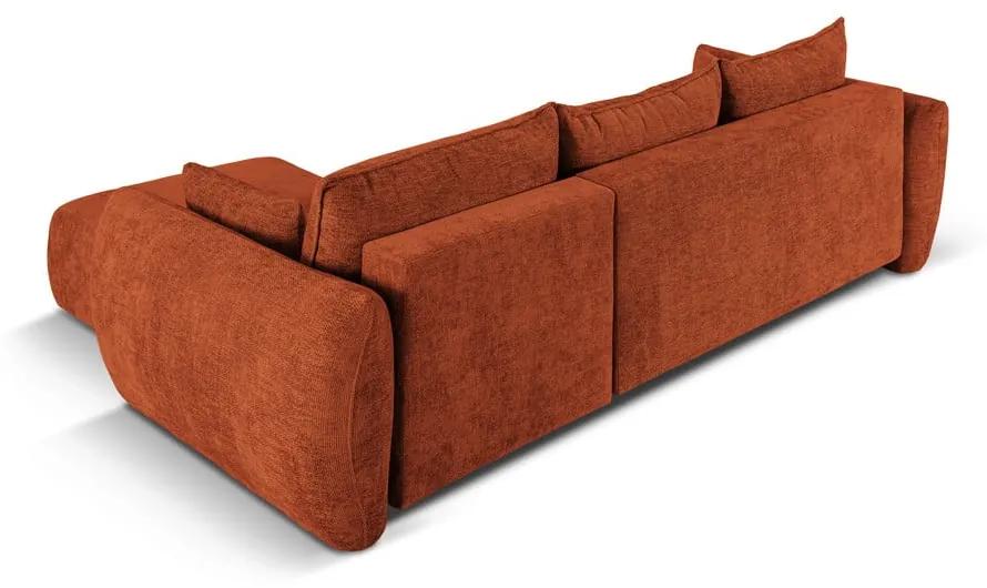 Оранжев ъглов диван (десен ъгъл) Matera - Cosmopolitan Design