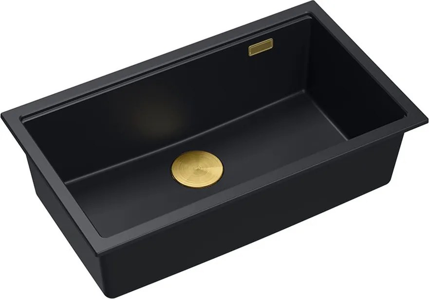 гранитна мивка Logan 110 Black
