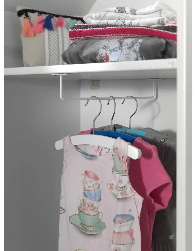 Светлосин и розов детски гардероб 115x171,5x37 cm Casami – Vipack