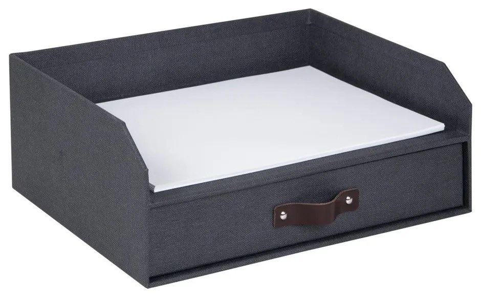 Картонен органайзер за докумнети с чекмедже Walter – Bigso Box of Sweden