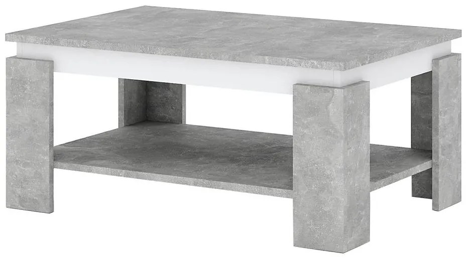 Холна масичка LUNO сив бетон/антрацит