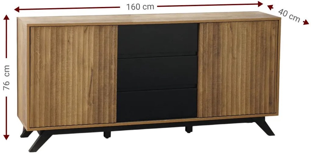 Бюфет Tactile 2D2S