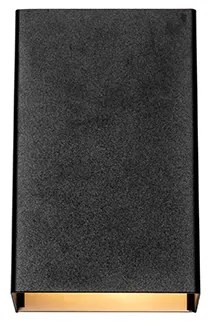 Модерна черна стенна лампа с 2 светлини - Otan S