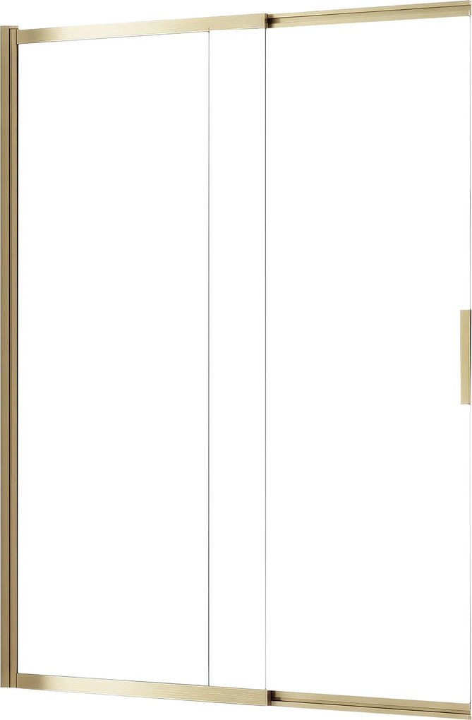 Плъзгащ се параван за вана REA Dario Brush Gold 100