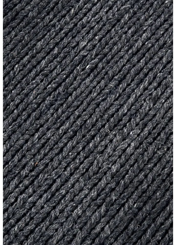 Тъмносив ръчно изработен вълнен килим 190x280 cm Francois – Villeroy&Boch