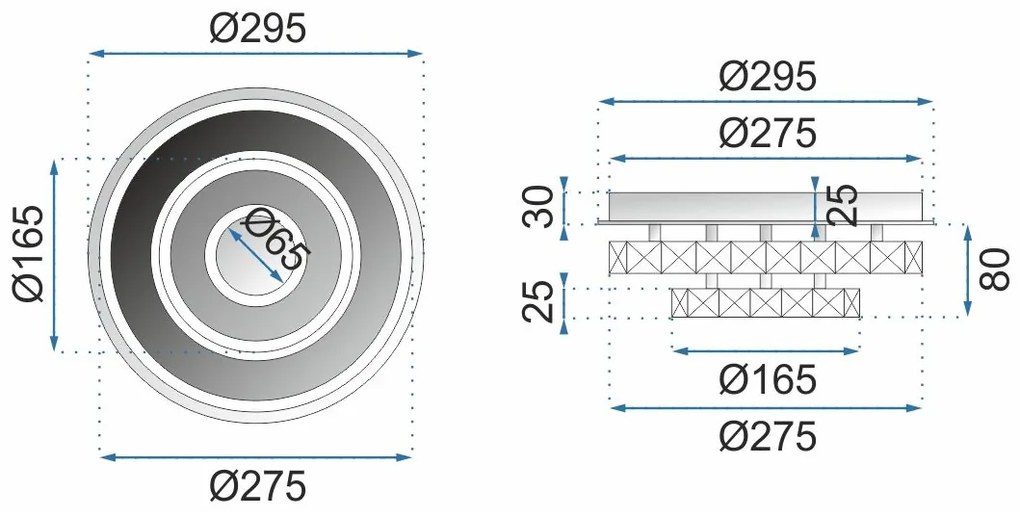 Плафон LED 20W APP411-C